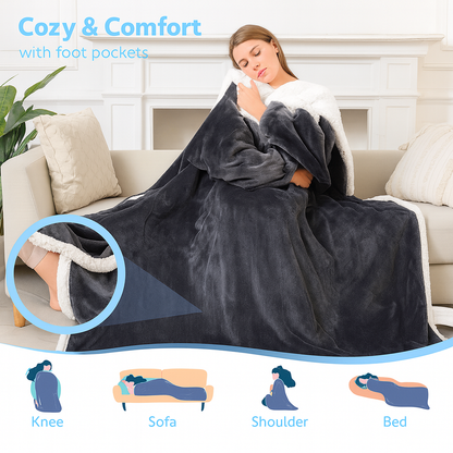 SnugMate™ Heated Wearable Blanket